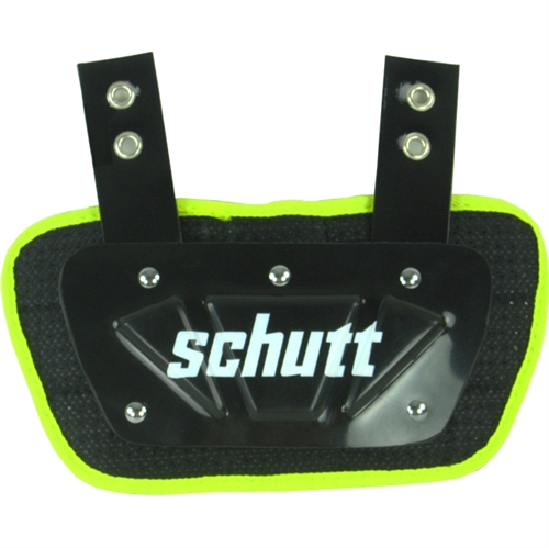 Schutt Back Plate - Junior Sort/neon