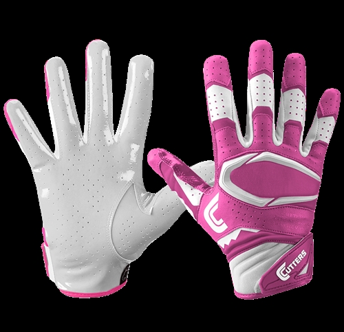 Cutters S451 Rev Pro 2.0 handsker, Youth - Pink (YLG)
