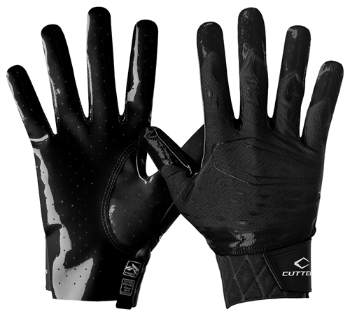 Cutters CG10440 Rev Pro 5.0 Receiver Gloves Solid - sort (XL)