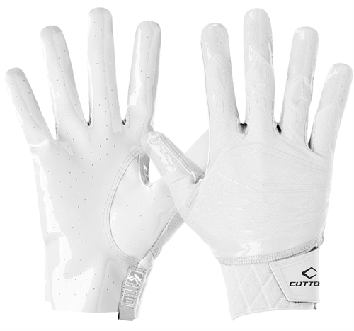 Cutters CG10440 Rev Pro 5.0 Receiver Gloves Solid - hvid (M)