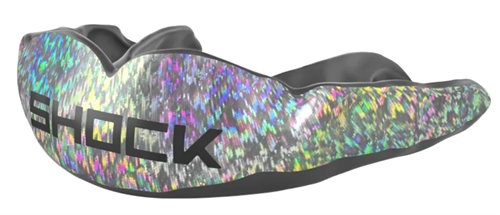 Shock Doctor MicroFit Mouthguard Strapless - Iridescent Silver