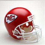 KANSAS CITY CHIEFS FULL-SIZE DELUXE REPLICA HELMET
