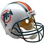 MIAMI DOLPHINS FULL-SIZE DELUXE REPLICA HELMET