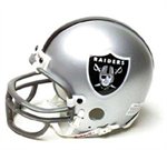 OAKLAND RAIDERS NFL MINI HELMET