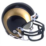 ST. LOUIS RAMS NFL MINI HELMET