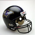 BALTIMORE RAVENS FULL-SIZE DELUXE REPLICA HELMET